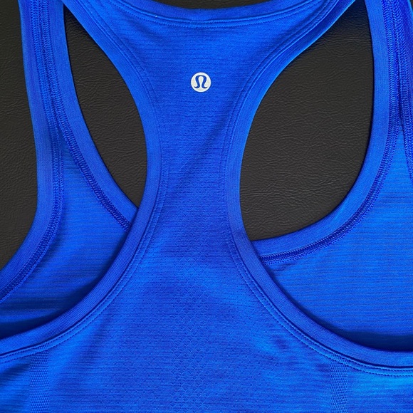 Like New! Lululemon Swiftly Tech 2.0 Tank Cerulean Blue Full Length 6 - Picture 9 of 11